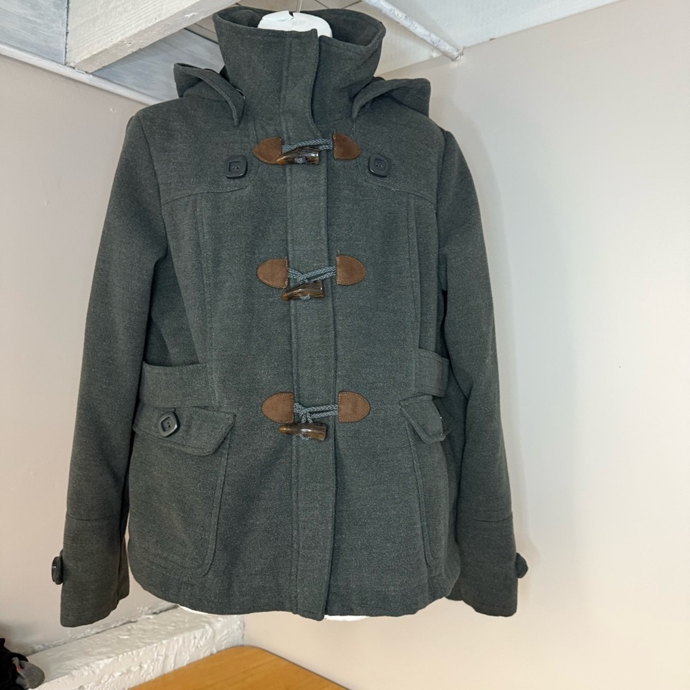 Hydraulic the blue Jean Large size coat Women’s Gray